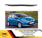 FORD FIESTA MK7 2008 – 2012 FRONT BUMPER LOWER SPOILER BLACK DEFLECTOR