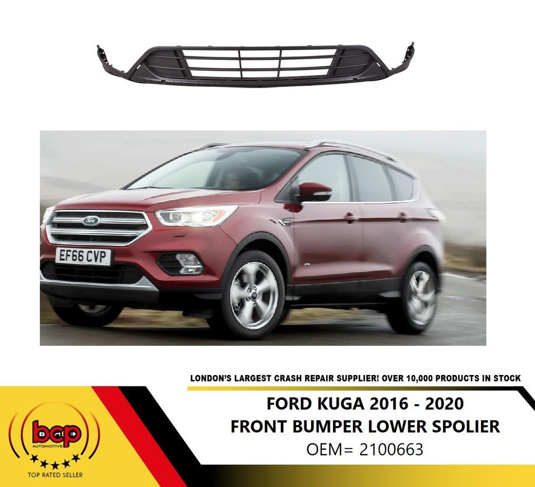 FORD KUGA 2016 – 2020 FRONT BUMPER LOWER SPOLIER TRIM DIFFUSER TEXTURED