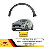 Load image into Gallery viewer, FORD PUMA 2019-2024 FRONT WHEEL ARCH TRIM MOULDING TEXTURED BLACK PASSENGER LEFT