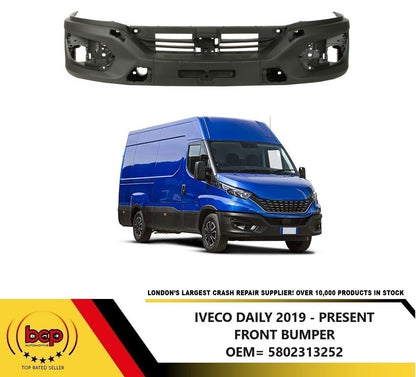 IVECO DAILY 2019 - PRESENT FRONT BUMPER LOWER TEXTURED BLACK NOT TO BE PAINTED