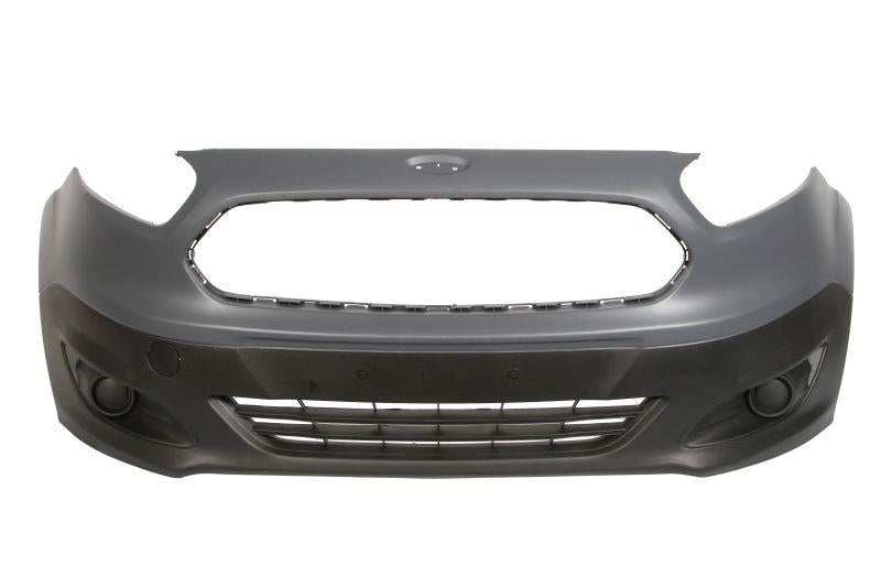 FORD TRANSIT COURIER 2014 -2018 FRONT BUMPER BLACK TOP PART PRIMED NEW INSURANCE