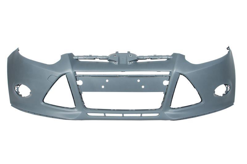 FORD FOCUS 2011 - 2014 FRONT BUMPER PRIMED AND UPPER BRACKET HOLDER ABSORBER