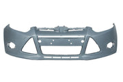 FORD FOCUS 2011 - 2014 FRONT BUMPER PRIMED AND UPPER BRACKET HOLDER ABSORBER