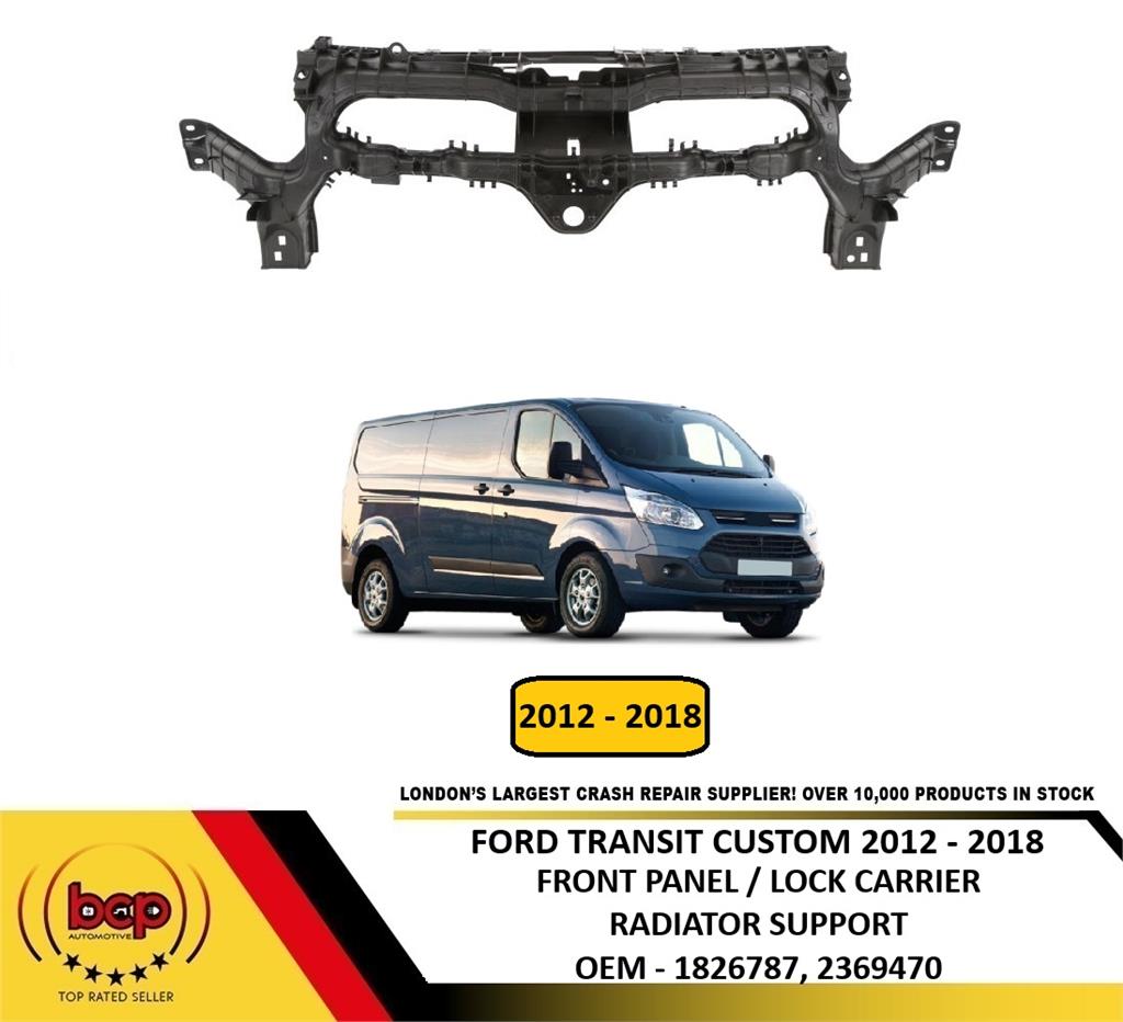 FORD TRANSIT CUSTOM 2012 - 2018 FRONT PANEL BONNET SLAM PANEL LOCK CARRIER