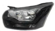 FORD TRANSIT MK8 2014 ONWARDS FRONT PASSENGER SIDE HEADLIGHT HALOGEN BLACK