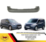 FORD TRANSIT CONNECT 2014 – 2024 REAR BUMPER PRIMED WITH PARKING SENSOR HOLES