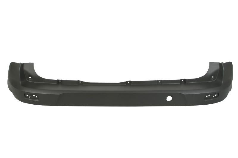FORD TRANSIT CONNECT 2014 - 2018 REAR BUMPER CENTER TEXTURED BLACK/GREY NO PDC