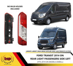 Load image into Gallery viewer, FORD TRANSIT 2019 ON MK8 REAR TAIL LIGHT LAMP LENS LEFT N/S PASSENGER SIDE
