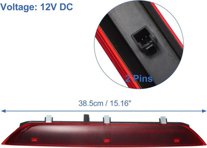 FORD TRANSIT 2014 ON REAR LED HIGH LEVEL MOUNT THIRD BRAKE STOP LIGHT RED NEW