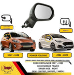 Load image into Gallery viewer, FORD FIESTA MK8 2017 – 2023 DOOR MIRROR ELECTRIC POWER FOLDING DRIVER RIGHT SIDE
