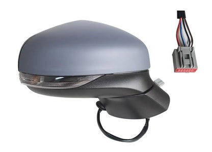 FORD FIESTA MK8 2017 – 2023 DOOR MIRROR POWER FOLDING ELECTRIC BLIND SPOT DRIVER