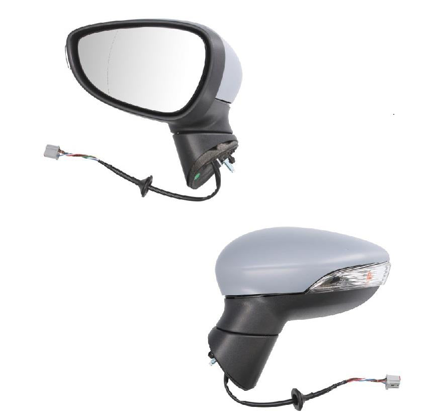 FORD FIESTA 2013 - 2017 MK7 DOOR WING MIRROR ELETRIC LEFT PASSENGERS NOT FOLDING