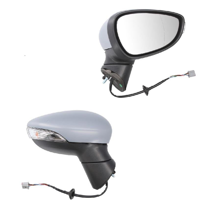 FORD FIESTA 2013 - 2017 DOOR WING MIRROR ELECTRIC RIGHT DRIVER SIDE NOT FOLDING