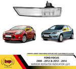Load image into Gallery viewer, FORD FOCUS 2008 - 2014 DOOR WING MIRROR INDICATOR LENS CLEAR RIGHT DRIVERS SIDE