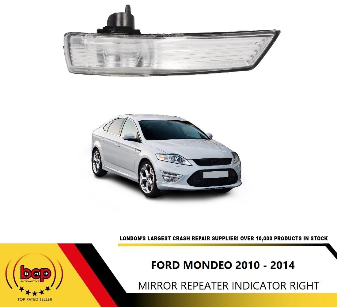 FORD MONDEO 2010 - 2014 DOOR WING MIRROR INDICATOR LENS CLEAR LEFT PASSENGER SID