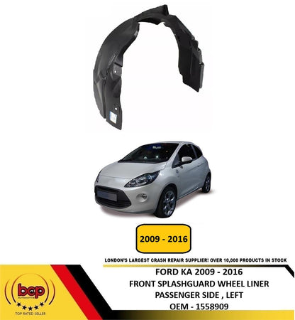 FORD KA 2009 - 2016 FRONT WING SPLASH GUARD WHEEL ARCH LINER LEFT PASSENGER SIDE