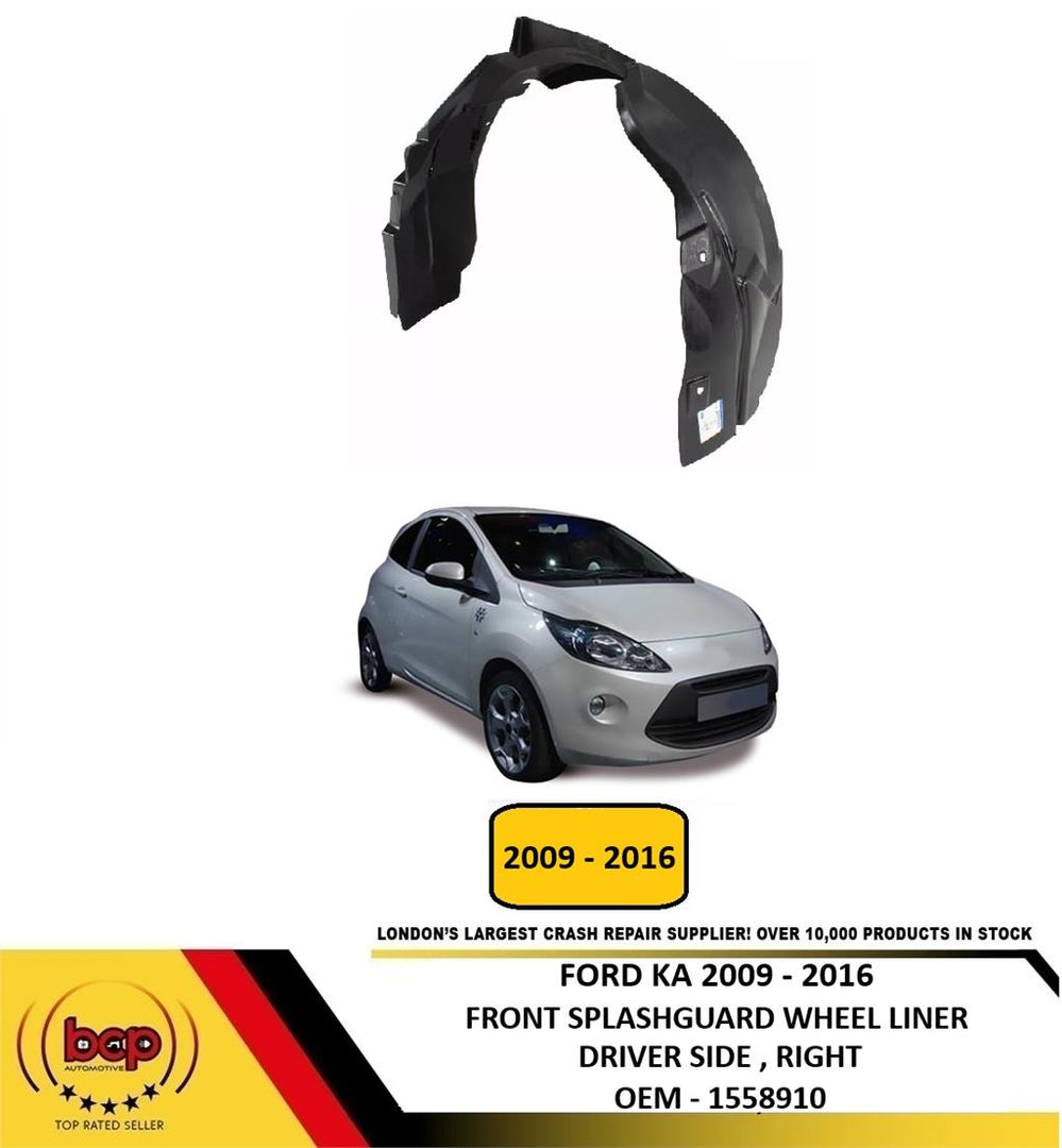 FORD KA 2009 - 2016  FRONT WING SPLASHGUARD WHEEL ARCH LINER RIGHT DRIVERS SIDE