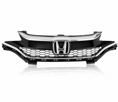 HONDA JAZZ 2018 - 2020  FRONT TOP RADIATOR GRILLE WITH CHROME AND BLACK WITH BADGE