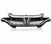 HONDA JAZZ 2018 - 2020  FRONT TOP RADIATOR GRILLE WITH CHROME AND BLACK WITH BADGE