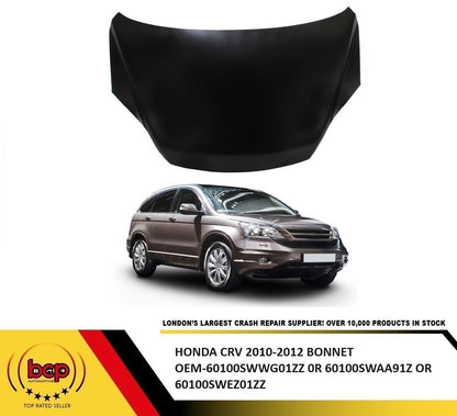 HONDA CRV 2010 – 2012 BONNET INSURANCE CERTIFIED NEW OEM QUALITY