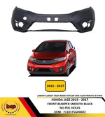 Load image into Gallery viewer, HONDA JAZZ FRONT BUMPER 2015 – 2017 NO PARKING SENSOR HOLES SMOOTH BLACK  NOT PRIMED