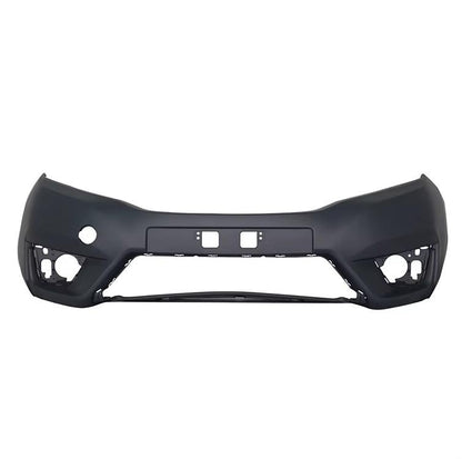 HONDA JAZZ FRONT BUMPER 2015 – 2017 NO PARKING SENSOR HOLES SMOOTH BLACK  NOT PRIMED
