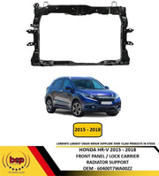 HONDA HR-V 2015 - 2018 FRONT PANEL SLAM PANEL RADIATOR SUPPORT LOCK CARRIER