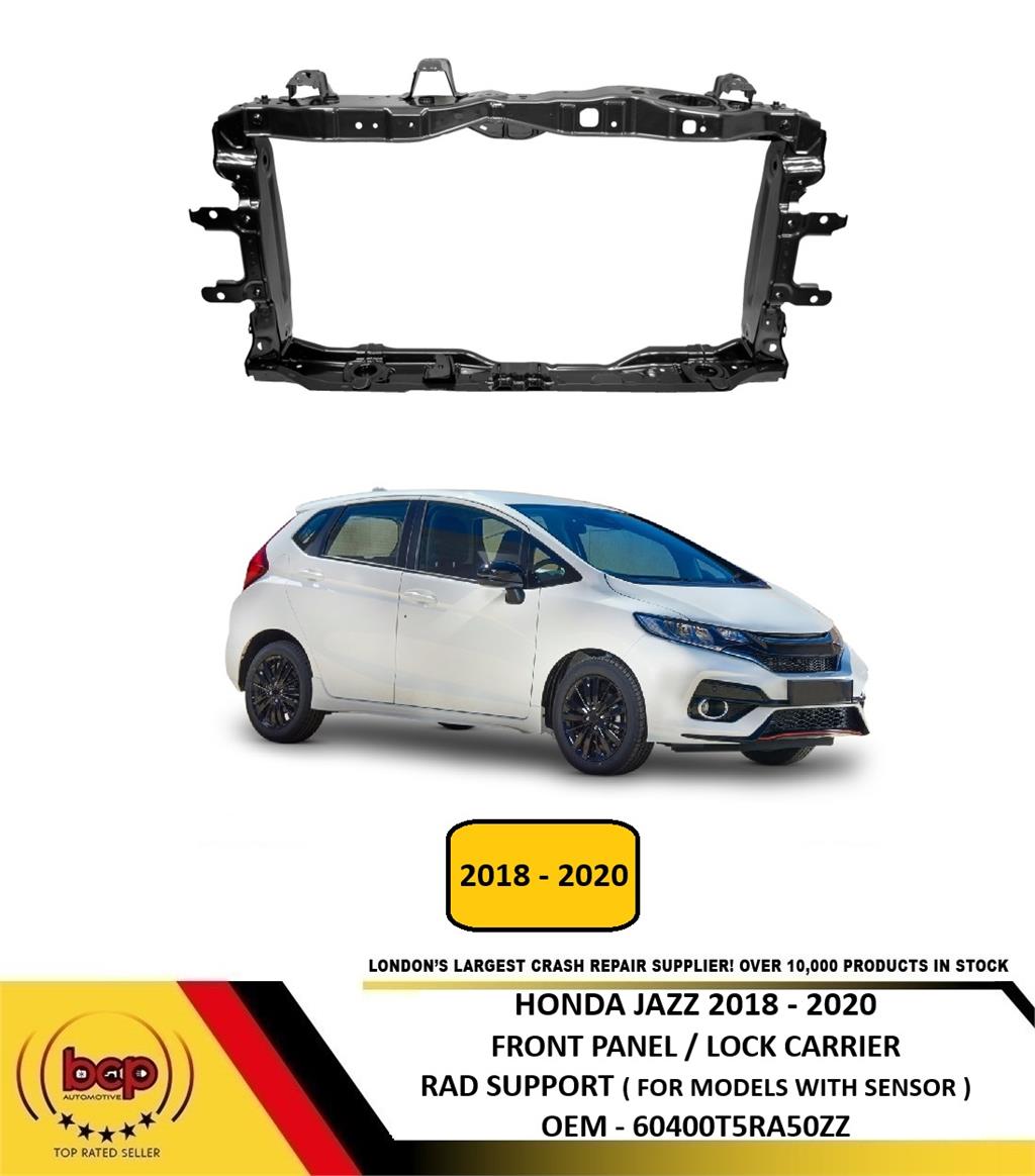 HONDA JAZZ 2018 - 2020 FRONT PANEL LOCK CARRIER RADIATOR SUPPORT 60400T5RA50ZZ