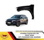 Load image into Gallery viewer, HYUNDAI TUCSON 2021 ON FRONT WING PASSENGERS SIDE FENDER PANEL LEFT PRIMED
