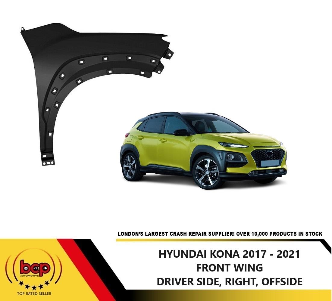 HYUNDAI KONA 2017 – 2021 FRONT WING DRIVERS SIDE FENDER PANEL RIGHT PRIMED