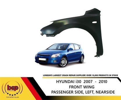 HYUNDAI i30 2008 - 2010 FRONT WING LEFT PASSENGER SIDE FENER PANEL 663112R030