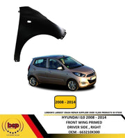 HYUNDAI i10 2008 - 2014 FRONT WING FENDER RIGHT DRIVERS SIDE NEW PRIMED