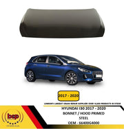 HYUNDAI I30 2017 – 2020 BONNET HOOD PRIMED STEEL DELIVERED TO YOUR DOOR