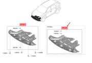HYUNDAI TUCSON 2015 - 2018 ENGINE UNDERTRAY UNDERCOVER SHIELD GUARD 29110D7000