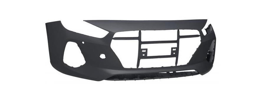 HYUNDAI i30 2017 - 2020 FRONT BUMPER WITH PARKING SENSORS HOLES NOT PRIMED