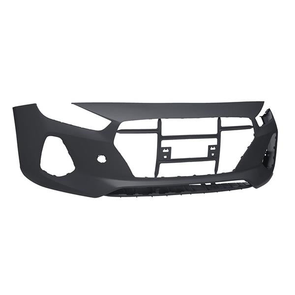 HYUNDAI i30 2017 - 2020 FRONT BUMPER NO PARKING SENSORS NOT PRIMED