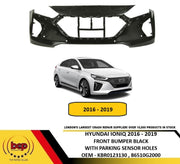 HYUNDAI IONIQ 2016 - 2020 FRONT BUMPER NOT PRIMED WITH PARKING SENSOR HOLES
