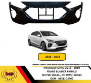 HYUNDAI IONIQ 2016 - 2020 FRONT BUMPER NOT PRIMED NO PARKING SENSOR HOLES