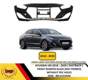 HYUNDAI I30 FASTBACK 2018 – 2020 FRONT BUMPER BLACK TO BE PRIMED NO PDC HOLES