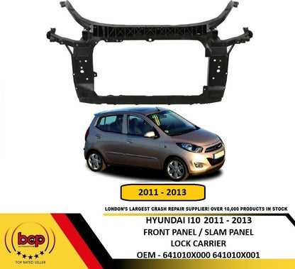 HYUNDAI i10 2011 - 2013 FRONT PANEL BRAND NEW 641010X001 INSURANCE APPROVED