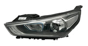 HYUNDAI IONIQ 2016 – 2019  HALOGEN HEADLIGHT BLACK INNER PASSENGER SIDE LEFT