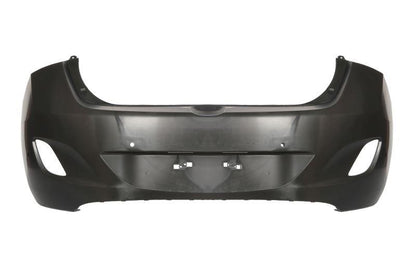 HYUNDAI I30 2015 - 2017 REAR BUMPER BLACK NOT PRIMED WITH PARKING SENSOR HOLES
