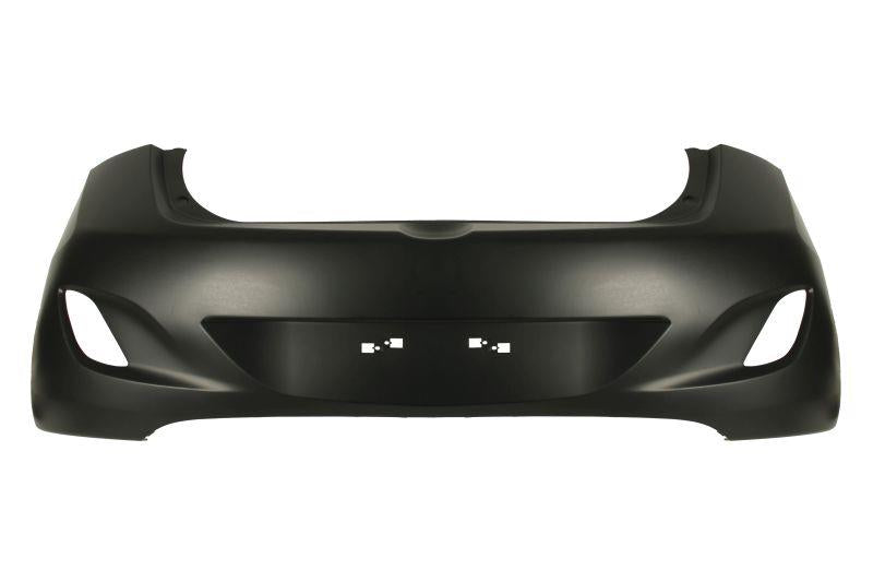 HYUNDAI I30 HATCHBACK 2012 – 2015 REAR BUMPER SMOOTH BLACK WITHOUT PDC HOLES