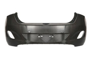 HYUNDAI I30 2012 – 2015 REAR BUMPER BLACK NOT PRIMED WITH PARKING SENSOR HOLES