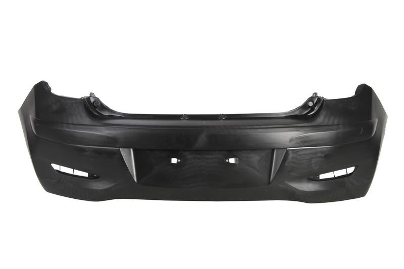 HYUNDAI I10 2011 – 2013 REAR BUMPER PRIMED SMOOTH BLACK WITHOUT PARKING SENSORS