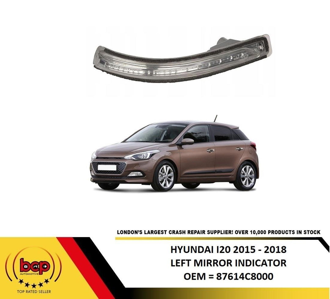 HYUNDAI i20 2015 - 2018 DOOR MIRROR INDICATOR REPEATER LED LIGHT LEFT PASSENGERS