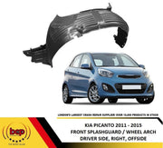 KIA PICANTO 2011 -2015 FRONT WING SPLASH GUARD INNER ARCH LINER RIGHT DRIVERS