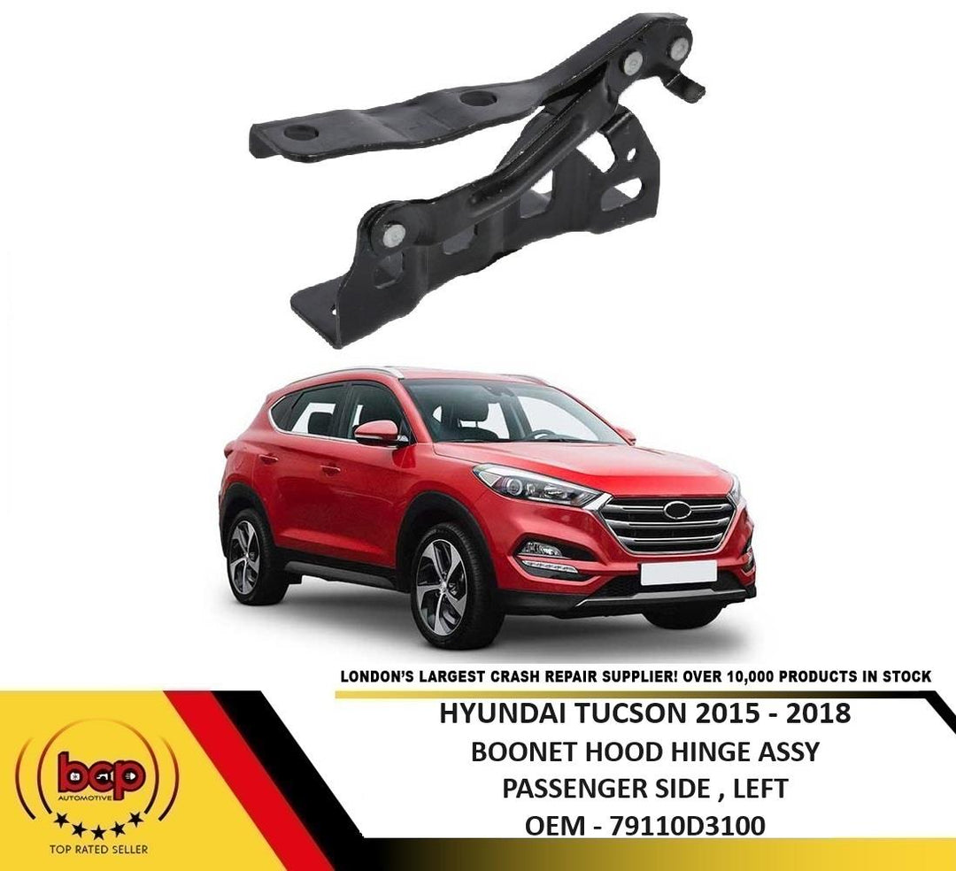 HYUNDAI TUCSON 2015 – 2018 BONNET HINGE PASSENGER LEFT NOT ACTIVE HOOD SYSTEM