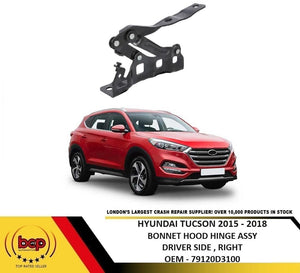 HYUNDAI TUCSON 2015 – 2018 BONNET HINGE DRIVERS RIGHT NOT ACTIVE HOOD SYSTEM
