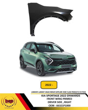 KIA SPORTAGE 2022 ON FRONT WING FENDER PRIMED DRIVER SIDE RIGHT NEW